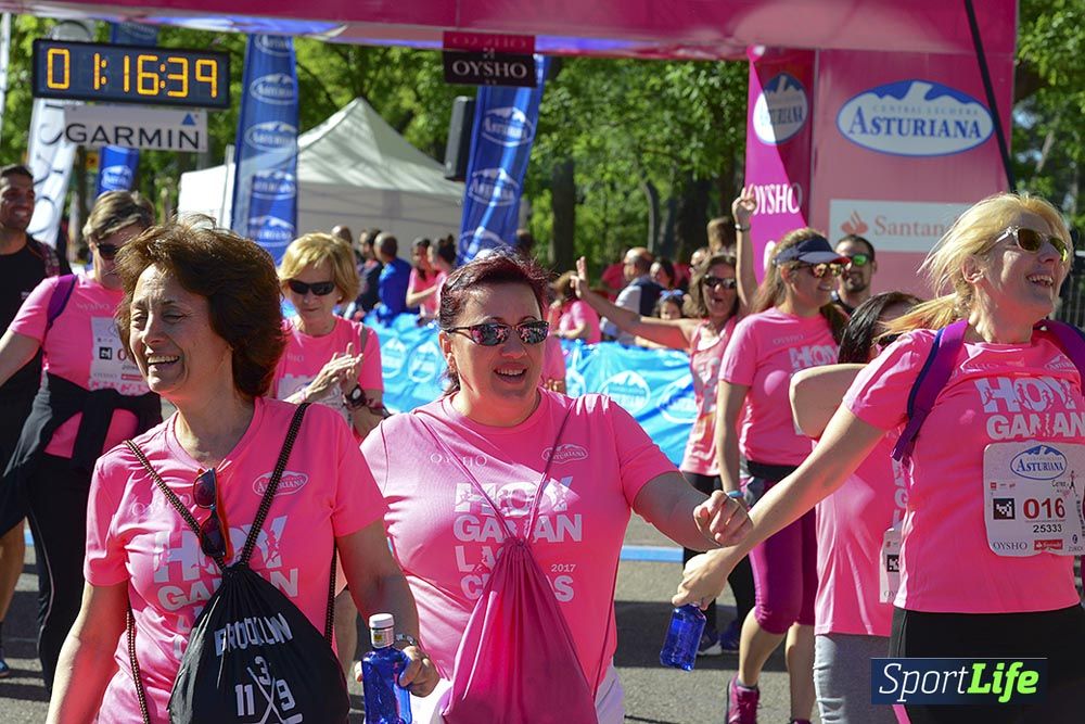 Carrera de la Mujer Madrid: arco izquierdo, desde 1h13 hasta 1h23'