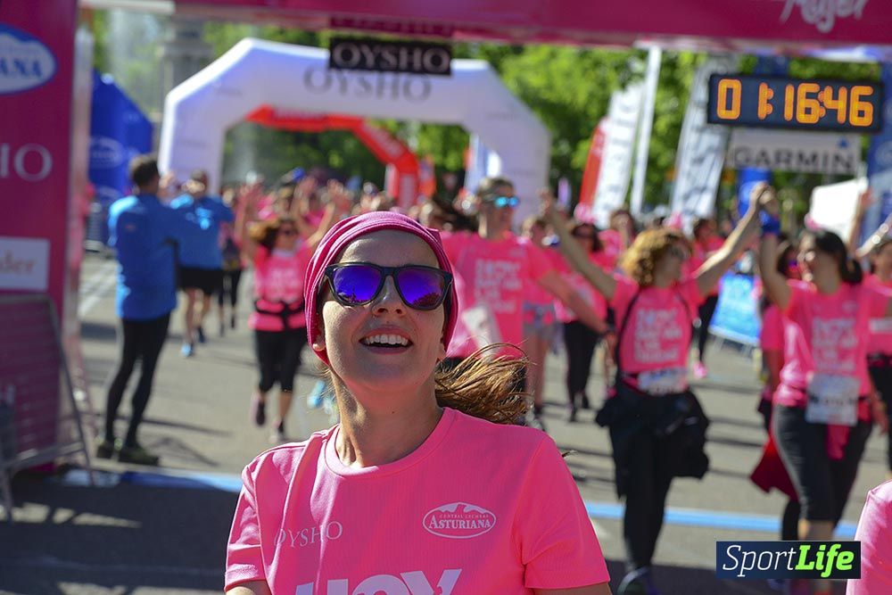 Carrera de la Mujer Madrid: arco izquierdo, desde 1h13 hasta 1h23'