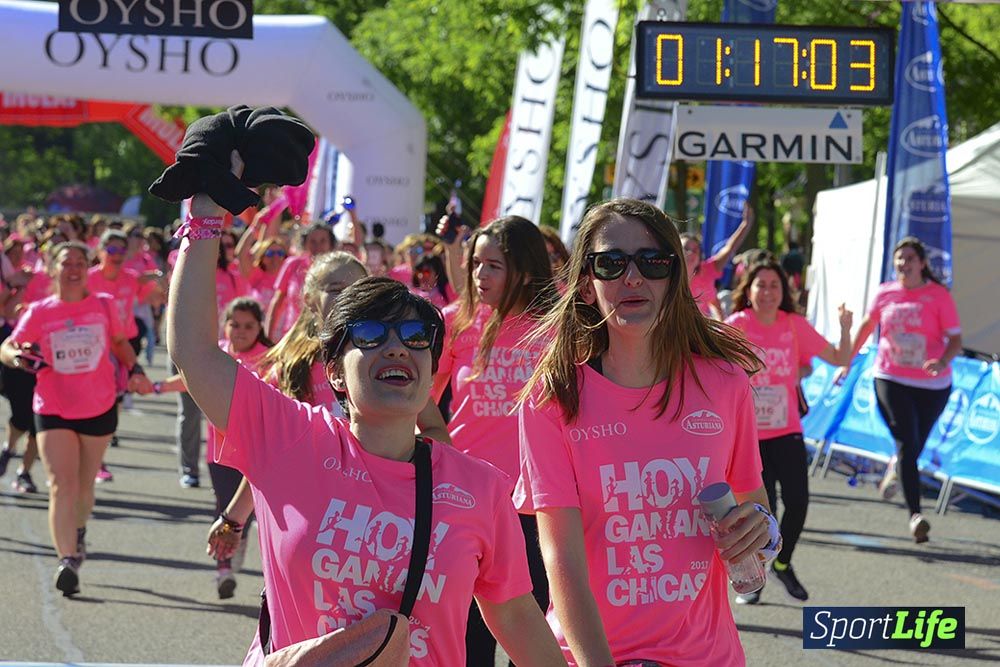 Carrera de la Mujer Madrid: arco izquierdo, desde 1h13 hasta 1h23'