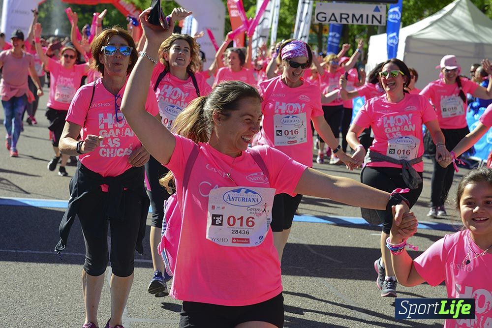 Carrera de la Mujer Madrid: arco izquierdo, desde 1h13 hasta 1h23'