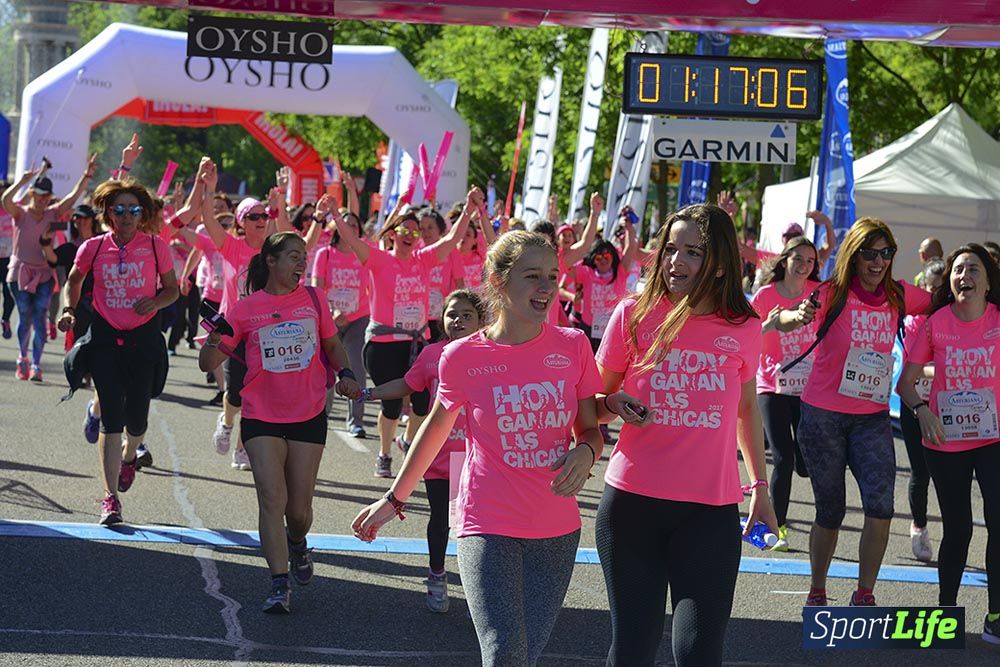 Carrera de la Mujer Madrid: arco izquierdo, desde 1h13 hasta 1h23'
