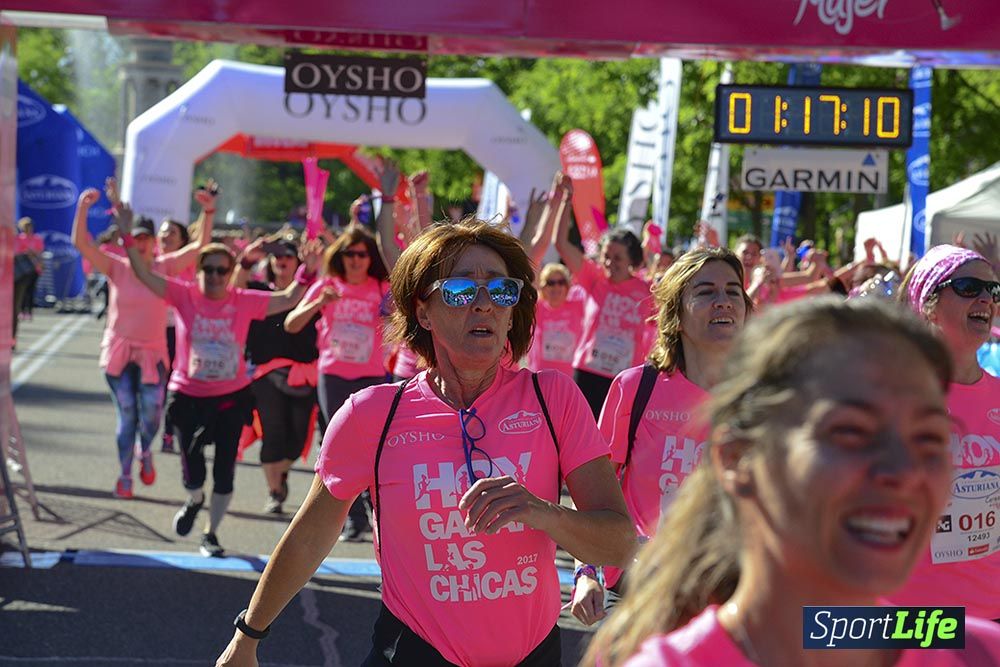 Carrera de la Mujer Madrid: arco izquierdo, desde 1h13 hasta 1h23'