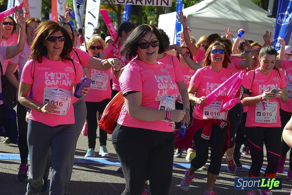 Carrera de la Mujer Madrid: arco izquierdo, desde 1h13 hasta 1h23'