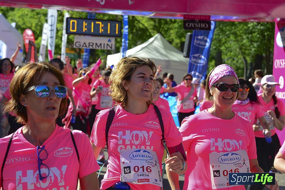 Carrera de la Mujer Madrid: arco izquierdo, desde 1h13 hasta 1h23'