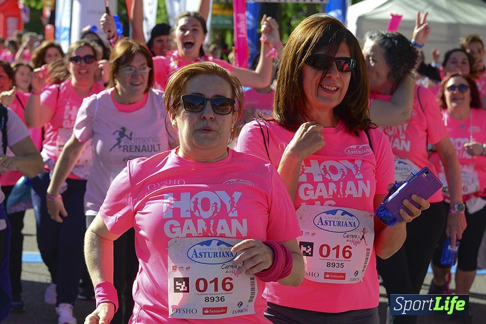 Carrera de la Mujer Madrid: arco izquierdo, desde 1h13 hasta 1h23'