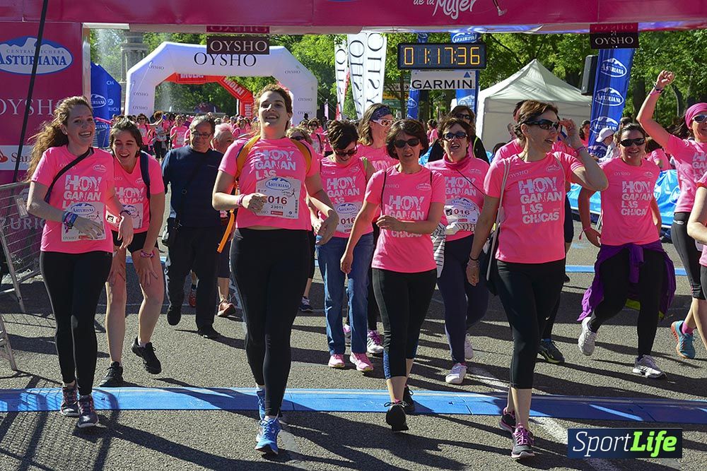 Carrera de la Mujer Madrid: arco izquierdo, desde 1h13 hasta 1h23'