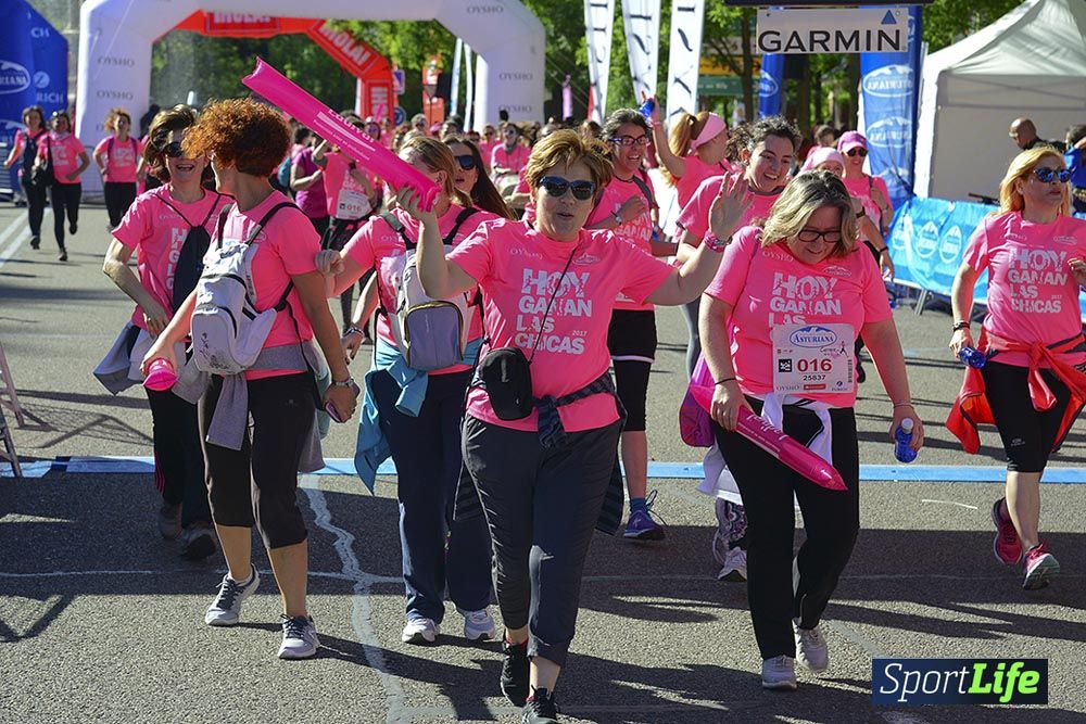 Carrera de la Mujer Madrid: arco izquierdo, desde 1h13 hasta 1h23'