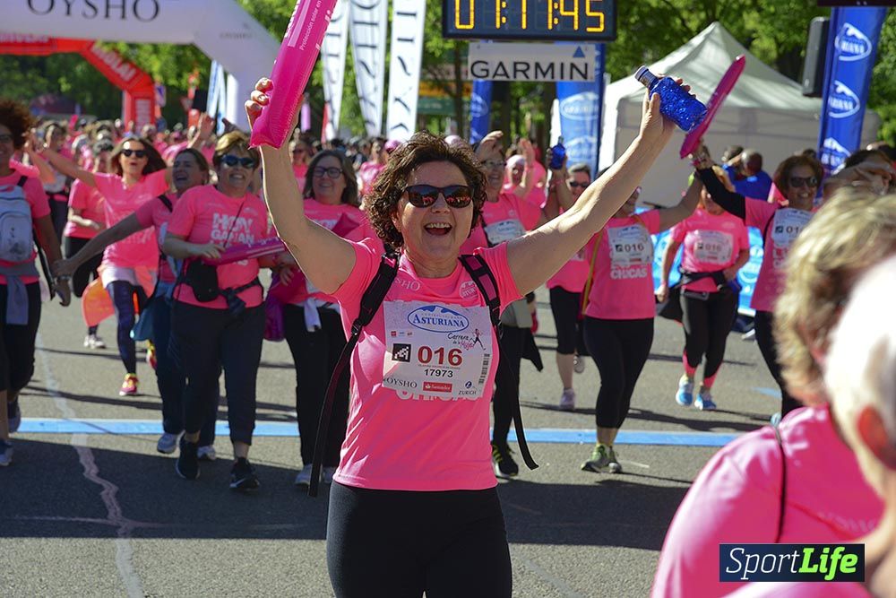 Carrera de la Mujer Madrid: arco izquierdo, desde 1h13 hasta 1h23'