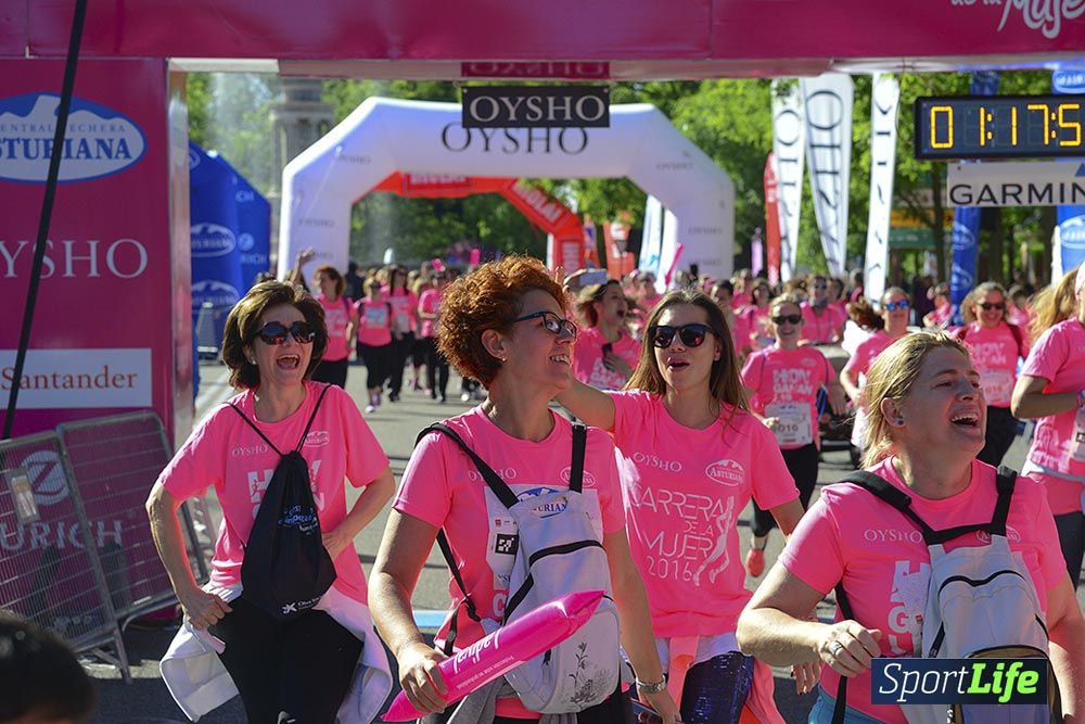 Carrera de la Mujer Madrid: arco izquierdo, desde 1h13 hasta 1h23'