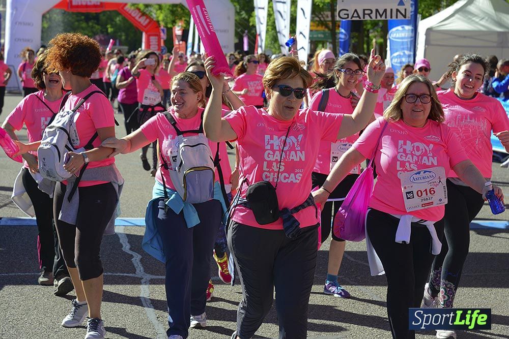 Carrera de la Mujer Madrid: arco izquierdo, desde 1h13 hasta 1h23'