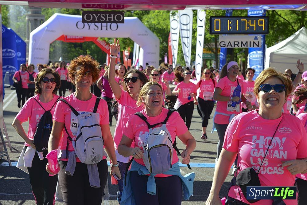 Carrera de la Mujer Madrid: arco izquierdo, desde 1h13 hasta 1h23'