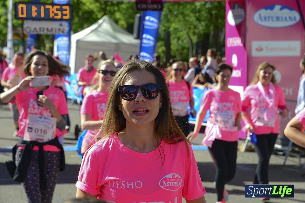 Carrera de la Mujer Madrid: arco izquierdo, desde 1h13 hasta 1h23'