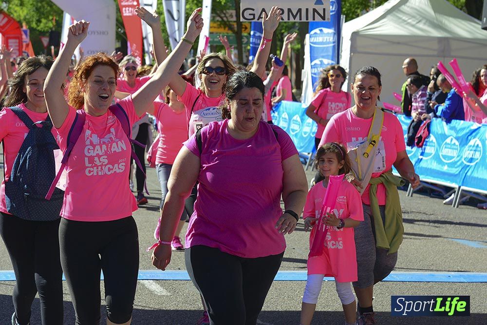 Carrera de la Mujer Madrid: arco izquierdo, desde 1h13 hasta 1h23'