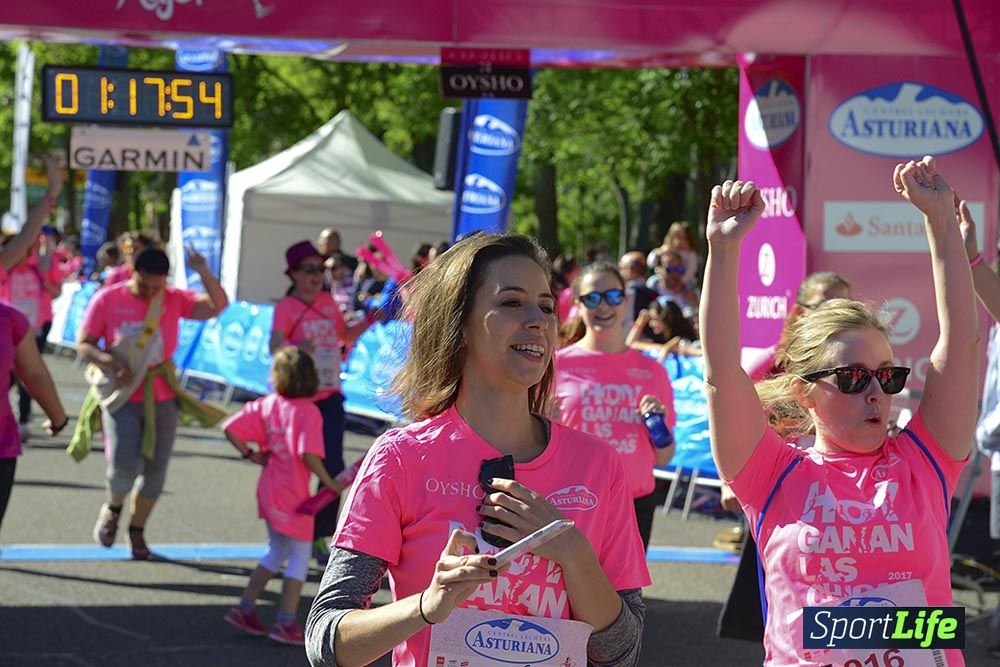 Carrera de la Mujer Madrid: arco izquierdo, desde 1h13 hasta 1h23'