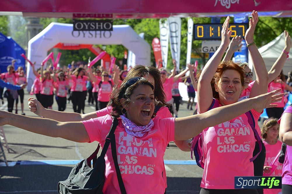 Carrera de la Mujer Madrid: arco izquierdo, desde 1h13 hasta 1h23'