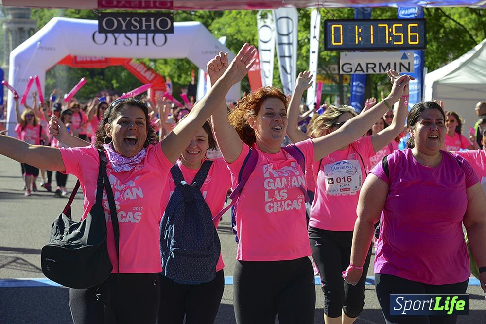 Carrera de la Mujer Madrid: arco izquierdo, desde 1h13 hasta 1h23'