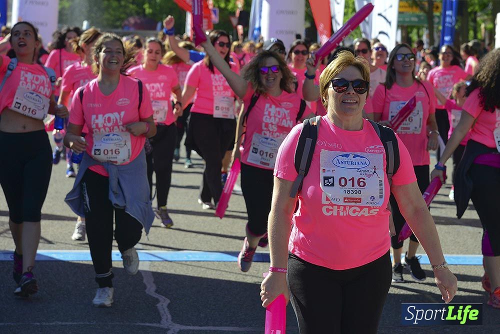 Carrera de la Mujer Madrid: arco izquierdo, desde 1h13 hasta 1h23'