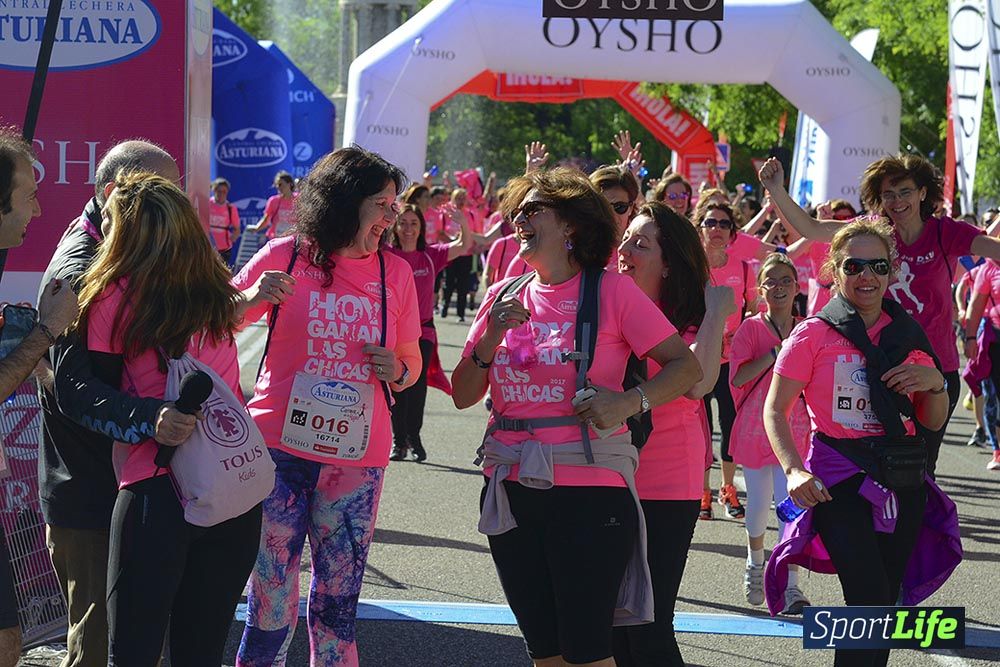Carrera de la Mujer Madrid: arco izquierdo, desde 1h13 hasta 1h23'
