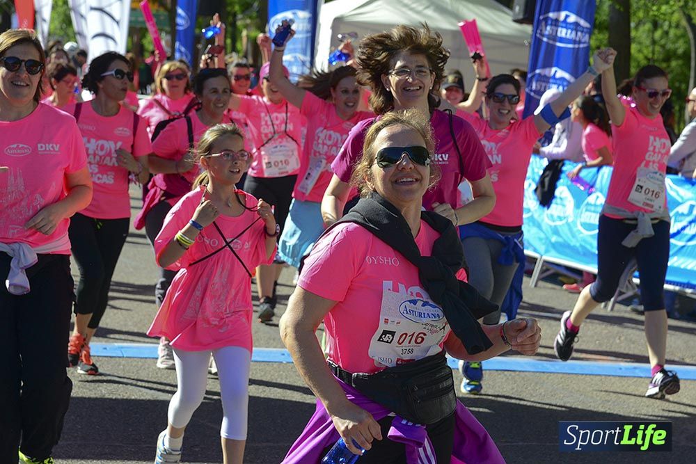 Carrera de la Mujer Madrid: arco izquierdo, desde 1h13 hasta 1h23'