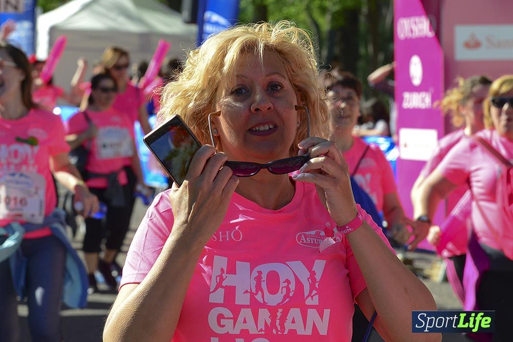 Carrera de la Mujer Madrid: arco izquierdo, desde 1h13 hasta 1h23'