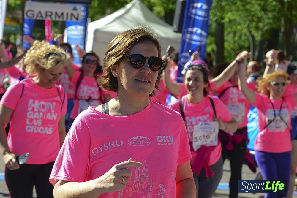 Carrera de la Mujer Madrid: arco izquierdo, desde 1h13 hasta 1h23'