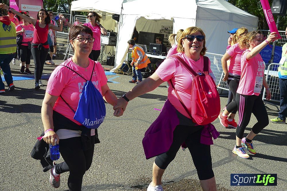 Carrera de la Mujer Madrid: arco izquierdo, desde 1h13 hasta 1h23'