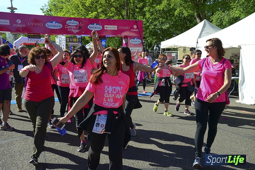 Carrera de la Mujer Madrid: arco izquierdo, desde 1h13 hasta 1h23'