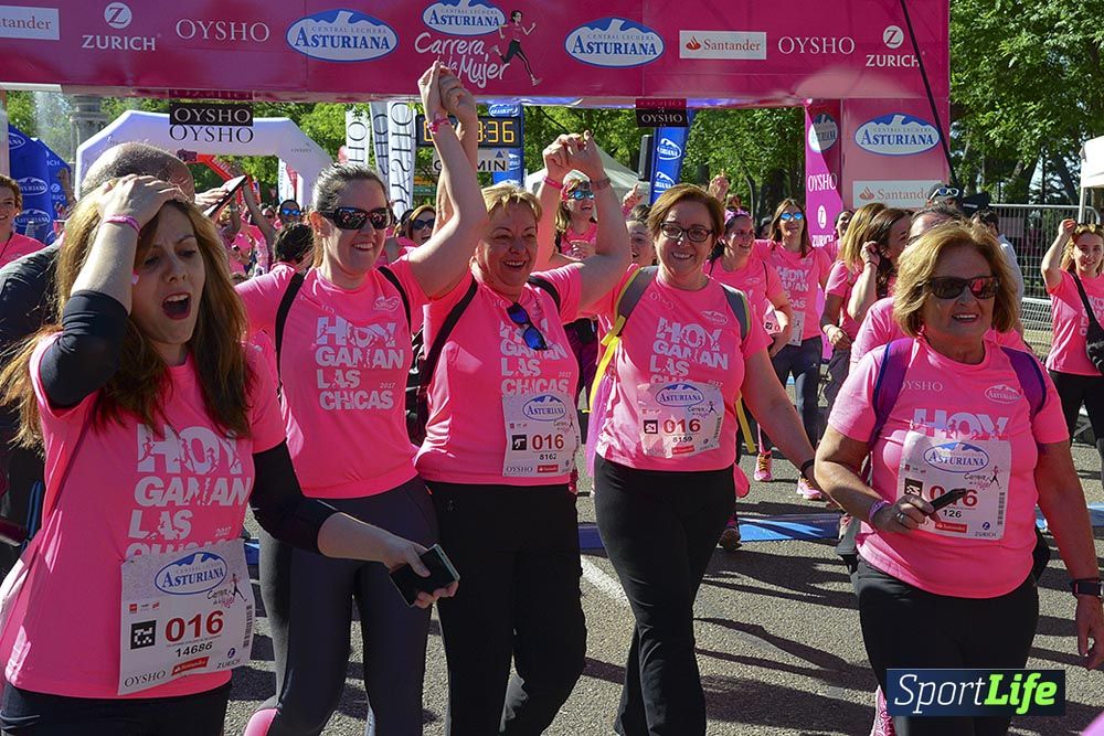 Carrera de la Mujer Madrid: arco izquierdo, desde 1h13 hasta 1h23'