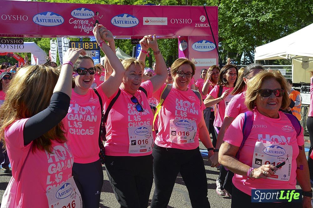 Carrera de la Mujer Madrid: arco izquierdo, desde 1h13 hasta 1h23'