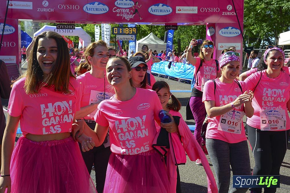 Carrera de la Mujer Madrid: arco izquierdo, desde 1h13 hasta 1h23'