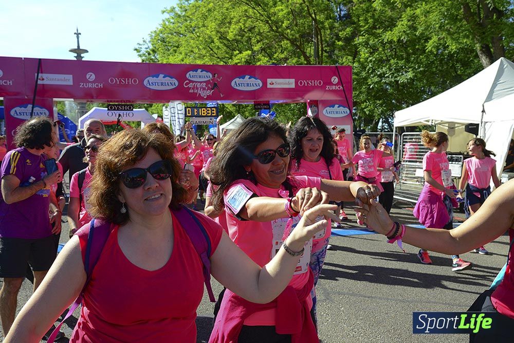 Carrera de la Mujer Madrid: arco izquierdo, desde 1h13 hasta 1h23'