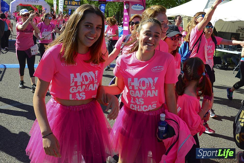 Carrera de la Mujer Madrid: arco izquierdo, desde 1h13 hasta 1h23'