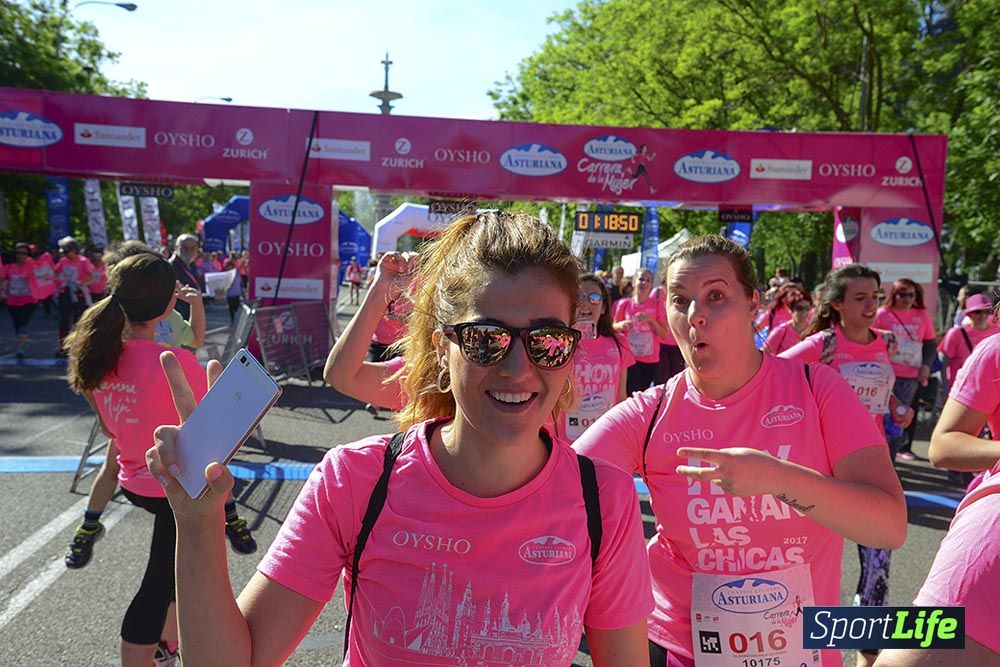 Carrera de la Mujer Madrid: arco izquierdo, desde 1h13 hasta 1h23'