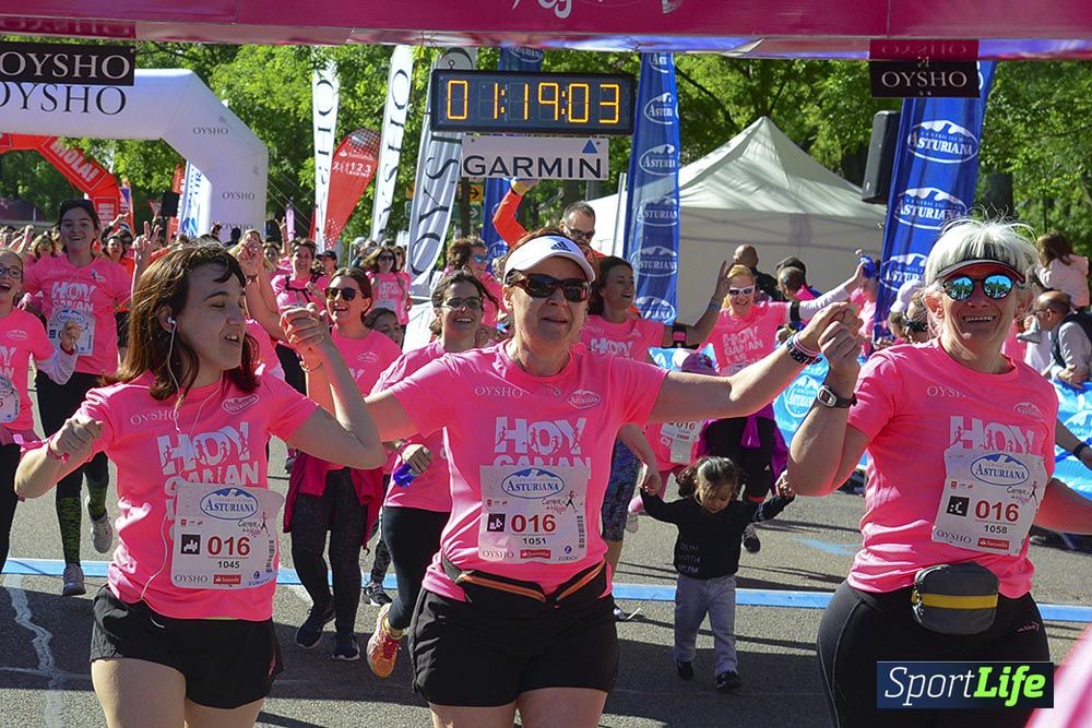 Carrera de la Mujer Madrid: arco izquierdo, desde 1h13 hasta 1h23'