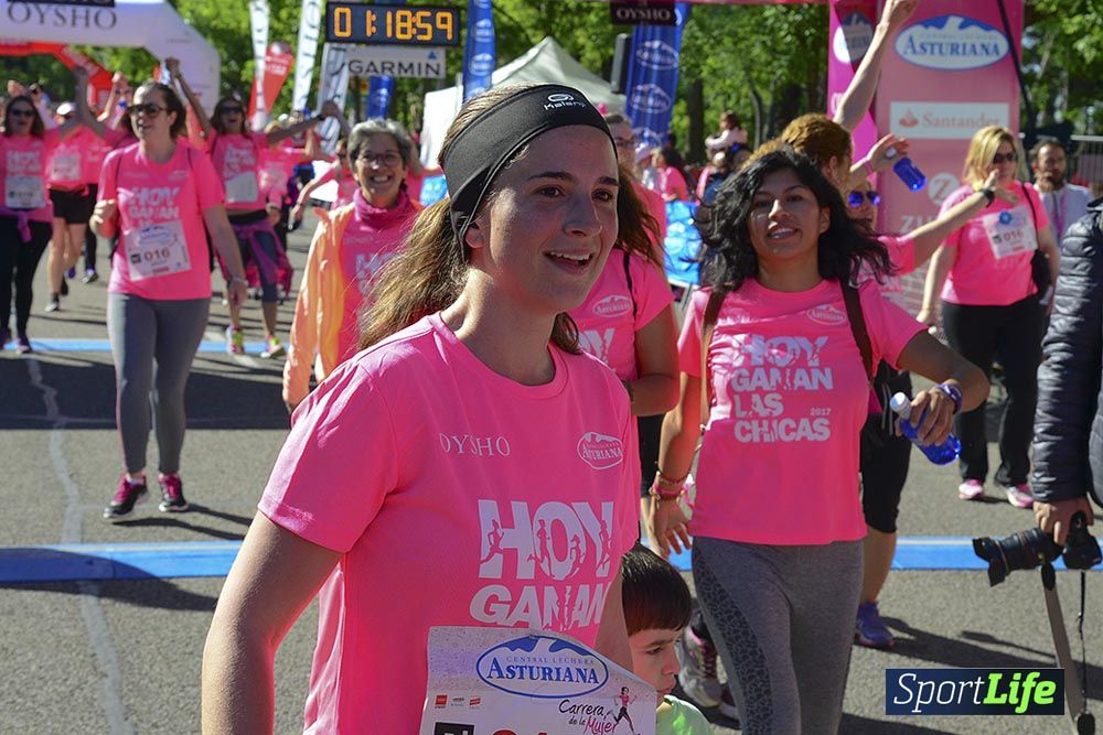 Carrera de la Mujer Madrid: arco izquierdo, desde 1h13 hasta 1h23'