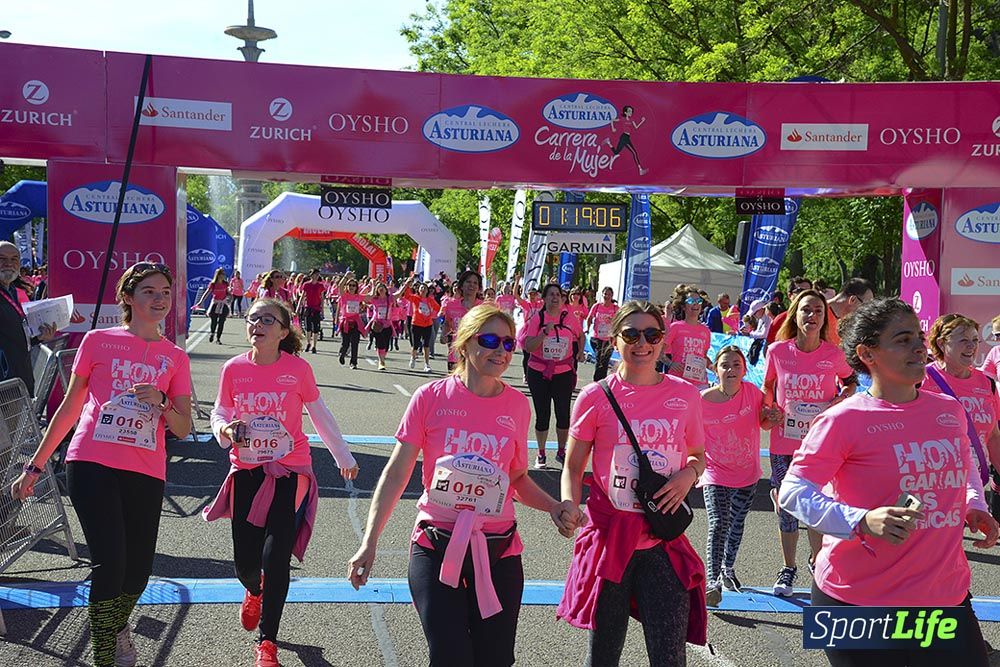 Carrera de la Mujer Madrid: arco izquierdo, desde 1h13 hasta 1h23'
