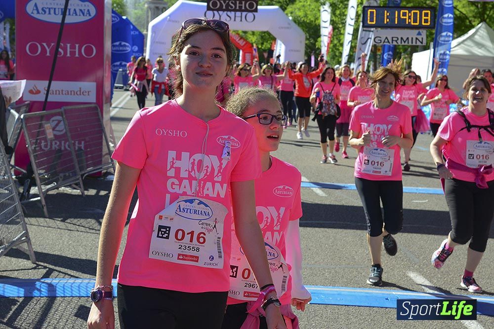 Carrera de la Mujer Madrid: arco izquierdo, desde 1h13 hasta 1h23'