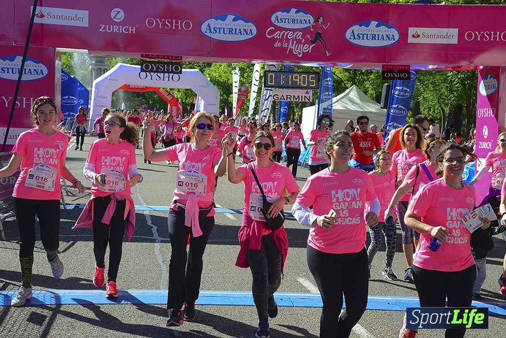 Carrera de la Mujer Madrid: arco izquierdo, desde 1h13 hasta 1h23'