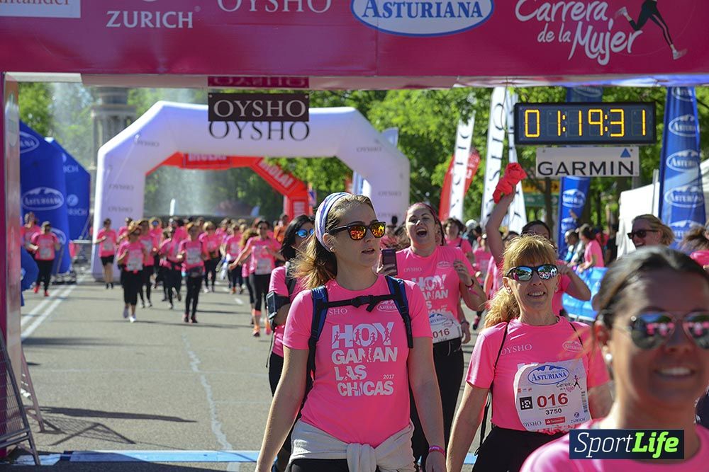 Carrera de la Mujer Madrid: arco izquierdo, desde 1h13 hasta 1h23'