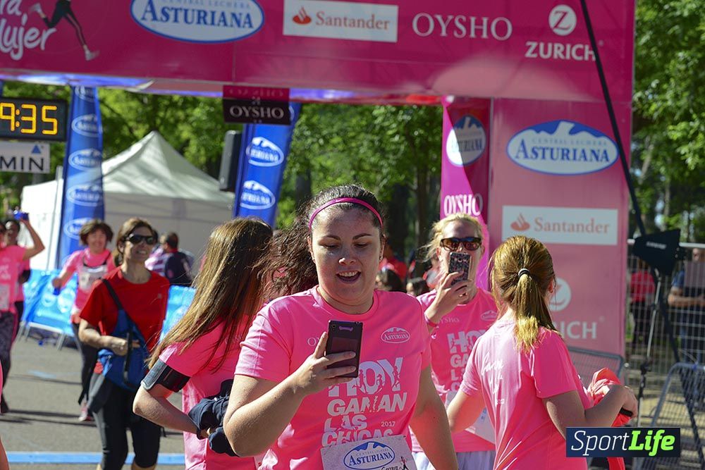 Carrera de la Mujer Madrid: arco izquierdo, desde 1h13 hasta 1h23'