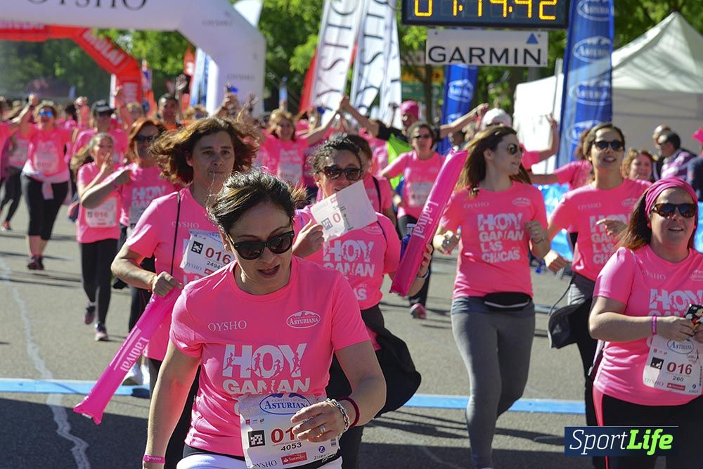 Carrera de la Mujer Madrid: arco izquierdo, desde 1h13 hasta 1h23'