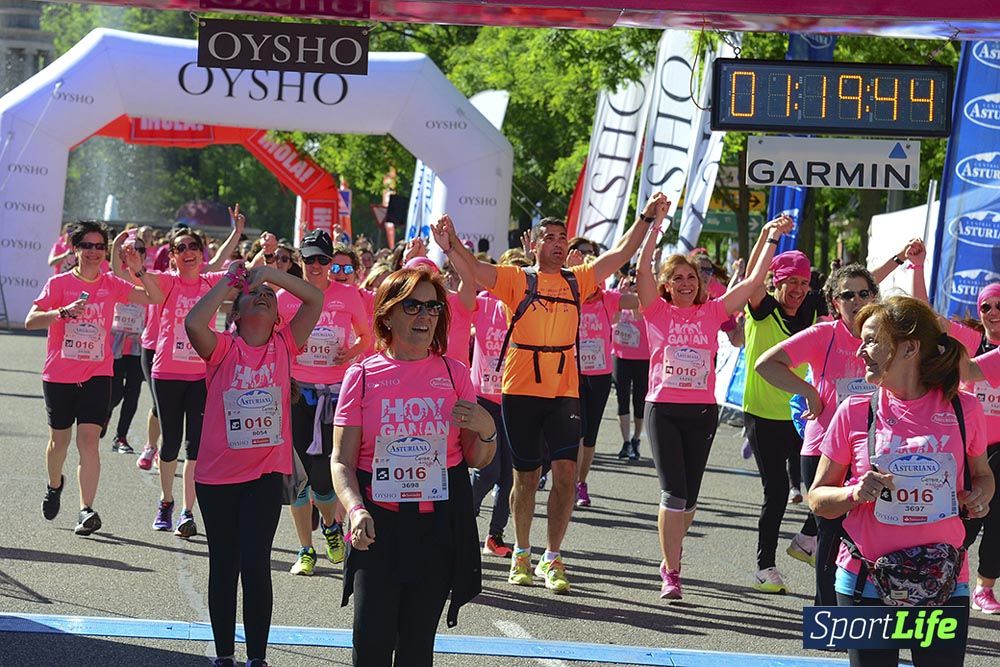 Carrera de la Mujer Madrid: arco izquierdo, desde 1h13 hasta 1h23'