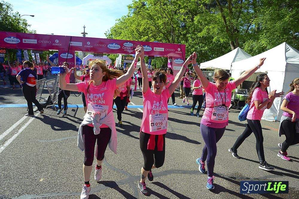 Carrera de la Mujer Madrid: arco izquierdo, desde 1h13 hasta 1h23'