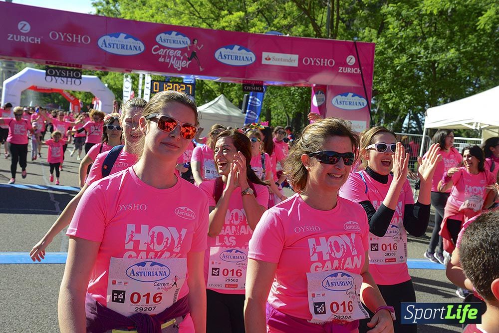 Carrera de la Mujer Madrid: arco izquierdo, desde 1h13 hasta 1h23'