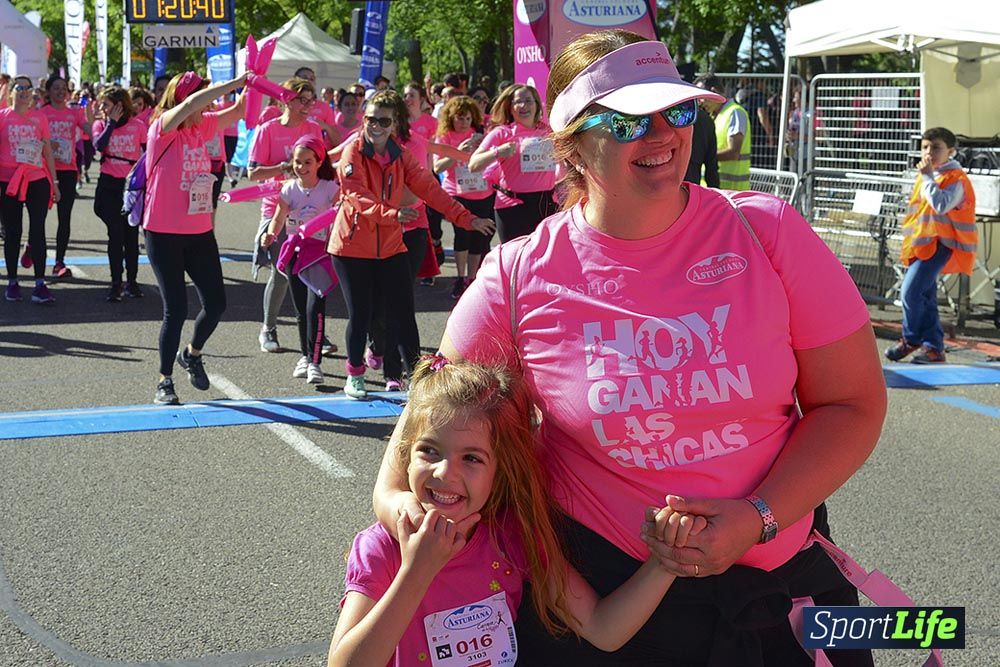 Carrera de la Mujer Madrid: arco izquierdo, desde 1h13 hasta 1h23'