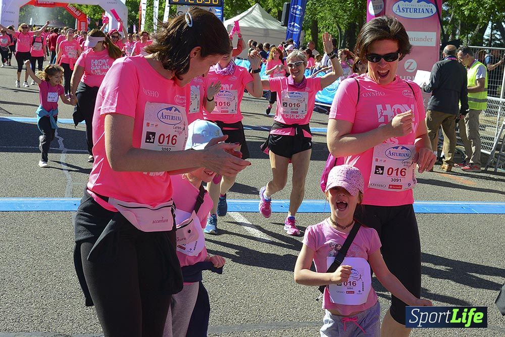 Carrera de la Mujer Madrid: arco izquierdo, desde 1h13 hasta 1h23'