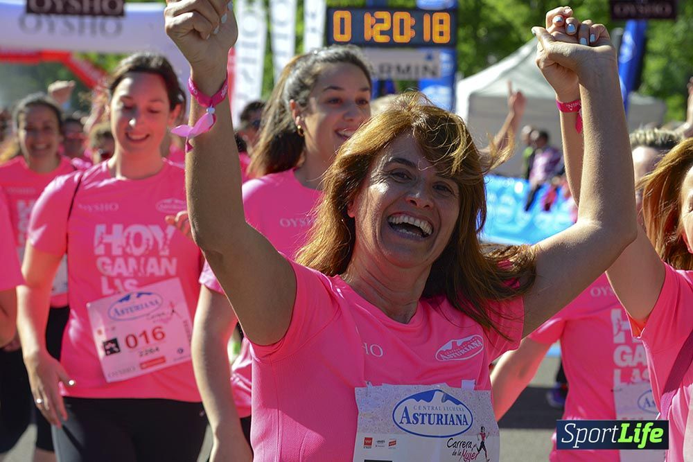 Carrera de la Mujer Madrid: arco izquierdo, desde 1h13 hasta 1h23'