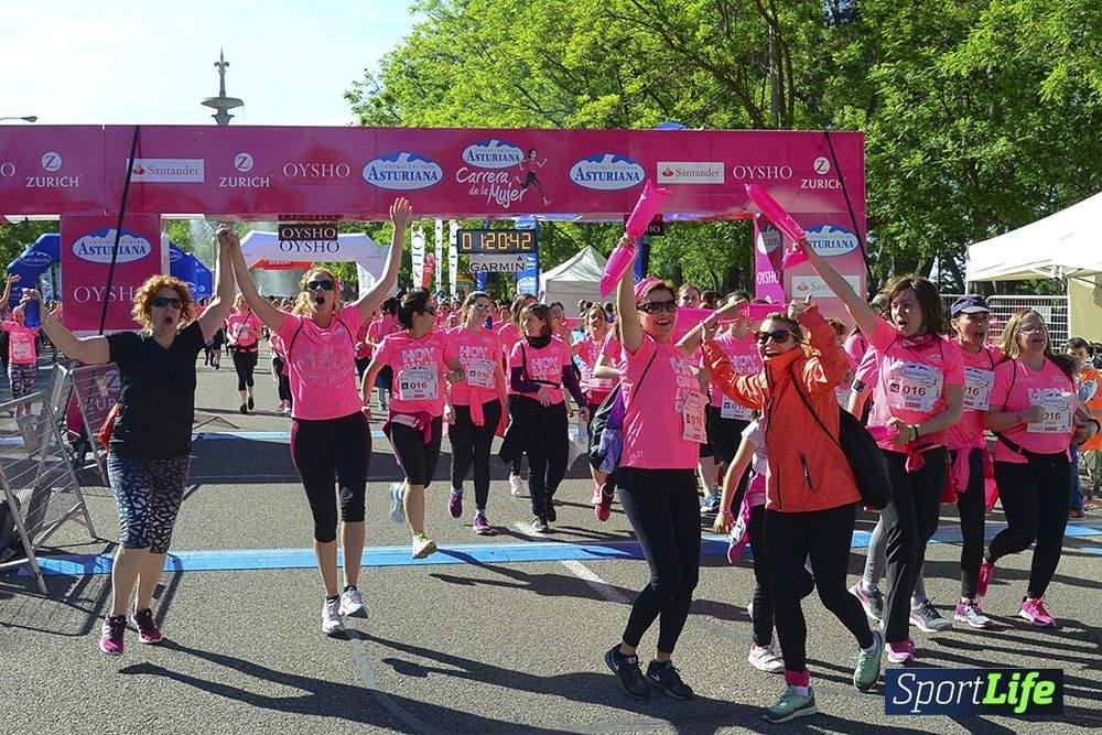 Carrera de la Mujer Madrid: arco izquierdo, desde 1h13 hasta 1h23'