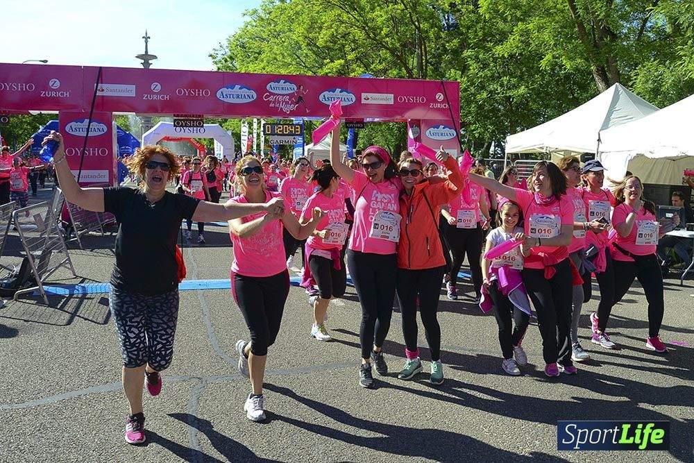 Carrera de la Mujer Madrid: arco izquierdo, desde 1h13 hasta 1h23'