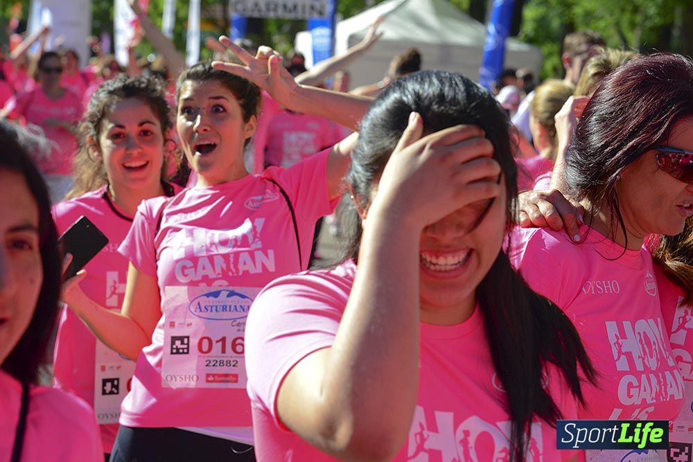 Carrera de la Mujer Madrid: arco izquierdo, desde 1h13 hasta 1h23'